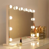 Wayking...Makeup Mirror with Lights, Lighted Vanity Mirror with Touch Screen Dimmer|Power Adapter