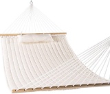 Lazy Daze Hammocks Double Quilted Fabric Swing with Pillow hammocks, 55'', Natural