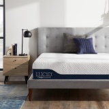 Lucid Comfort Collection 12 in. King Gel and Aloe Vera Hybrid Memory Foam Mattress LUCC12KK38GH