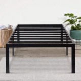 18 Inch High Profile Heavy Duty Steel Slat / Mattress Foundation / Bed Frame, Twin