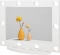 Waneway Vanity Mirror with 10 Pre-Drilled Holes Compatible with Hollywood Lights Kit