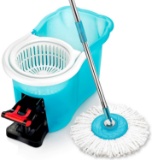 Hurricane Spin Mop Home Cleaning System by BulbHead, Floor Mop with Bucket Hardwood $36.69 MSRP