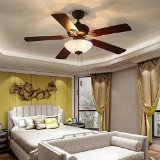 KDG Store Ceiling fan 42-inch Indoor with Pull Chain Control Wood Fan Blade Match Green $106.99 MSRP