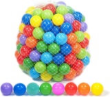 Playz 500 Soft Plastic Mini Play Balls with 8 Vibrant Colors - $60.97 MSRP