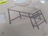 Joiscope Computer Desk with Shelves,Laptop Table with Wooden Drawer