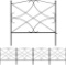 Amagabeli Galvanized Garden Fence 24inx10ft FC05 - $47.99 MSRP