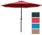 Sunnyglade 9' Patio Umbrella Outdoor Table Umbrella with 8 Sturdy Ribs (Red) - $51.99 MSRP