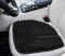 Gel Seat Cushion Pads for Car Office Chair Truck Wheelchair 18 by 18 inch (Black)