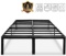Haageep 14 Inch Platform Steel Bed Frame (HYA-003K)