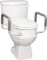 Carex 3.5 Inch Raised Toilet Seat With Arms - For Elongated Toilets $39.77 MSRP