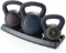 Weider Vinyl Kettlebell Set