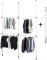 The Best Living For You! LUBAN KING Clothes Rack, Adjustable Heavy Duty Garment Rack