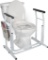 Drive Medical Stand Alone Toilet Safety Rail, White $39.99 MSRP