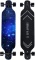 B Baijiawei Drop Through Longboard - Maple Skateboard - Complete Skateboard Cruiser