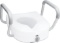 Carex E-Z Lock Raised Toilet Seat with Handles - 5 Inch Toilet Seat Riser with Arms $42.81 MSRP