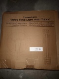 Lusweimi Video LED Ring Light with Tripod