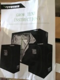 VIVOSUN Mylar Hydroponic Grow Tent with Observation Window and Floor Tray