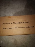 Bamboo 6 Tier Plant Stand Rack