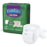 Medline Fitright Ultra Protective Underwear, X-Large, 4 packs of 20 (80 total)$68.51 MSRP