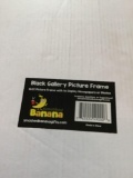 Black Gallery Picture Frame - to Display Newspaper or Photos