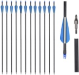 Fiberglass Archery Arrows - Hunting Target Practice Arrow for Recurve Compound Bow
