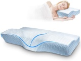 Contour Memory Foam Pillow Orthopedic Sleeping Pillow, Ergonomic Cervical Pillow