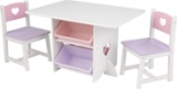 Kidkraft Heart Table and Chair Set (26913) - $125.94 MSRP