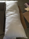 Home Fashions Body Pillow, White