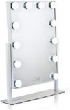 Waneway Lighted Vanity Mirror with 12 x 3W Dimmable LED Bulbs and Touch Control Design $59.99 MSRP