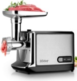 BBday Electric Meat Grinder Stainless Steel Meat Slicer and Sausage Stuffer $79.79 MSRP
