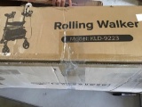 Stand Up Folding Rollator Walker