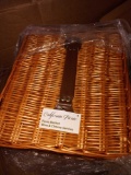 California Picnic Basket,Wine and Cheese Service Set