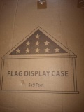 Flag Display Case 5 x 9 Ft