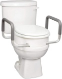 Carex Toilet Seat Elevator With Removable Safety Handles $29.77 MSRP