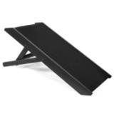 In Hand Adjustable Pet Ramp, Folding Portable Dog and Cat Access Perfect for Beds and Cars