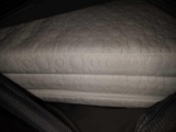 Milliard Memory Foam Mattress Tri Fold Bed, White