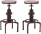 Topower American Antique Vintage Industrial Barstool Solid Wood Water Pipe Fire Hydrant $145.00 MSRP