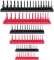 Socket Organizer Trays - 6 Piece SAE and Metric Socket Holder-Socket Tool Set Storage $36.99 MSRP