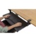 Stand Up Desk Store SUD-KBTRAY-S Clamp-On Adjustable Keyboard Tray - Black