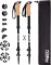 Foxelli Carbon Fiber Trekking Poles - 4 Season/All Terrain Accessories and Carry Bag - $69.97 MSRP