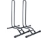 H and ZT Bike Floor Parking Rack, Holds 1-2 Bikes, Mountain and Road Bike Bicycle Storage Stand