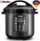 Pressure Cooker Instant Crock 10-in-1 Pot Pro Series 19 Program 6Q with German ThermaV Tech