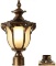 LONEDRUID Outdoor Post Light Fixture Bronze Retro Exterior Pole Lantern $59.99 MSRP
