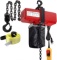 Partsam 2200lbs Chain Lift Electric Hoist Single Phase 10ft Lift Height Overhead Crane Ceiling Winch