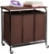 HollyHome Laundry Cart 3-Bag Heavy-Duty Rolling with Ironing Board Laundry Room Organizer $47.94MSRP