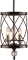 Papaya Industrial Bronze Crystal Chandelier Foyer Chandeliers with 3 Light $78.99 MSRP