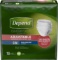 Depend Adjustable Incontinence Underwear S/M, 2 Packs of 18 (00036000491746)