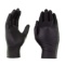AMMEX X3 Industrial Black Nitrile Gloves, Box of 100, 3 mil, Size Medium, Latex Free, Powder Free