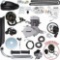 Seeutek PK80 80cc Bicycle Engine Kit 2-Stroke Gas Motorized Bike Motor Kit Upgrade with Speedoemter