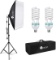 HPUSN Softbox Lighting Kit Photography Studio Light